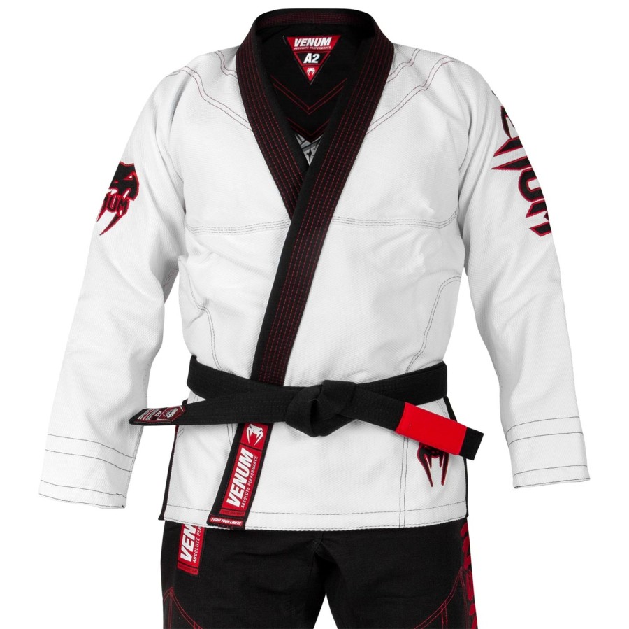 venum devil bjj gi - hvidsort - eksklusiv