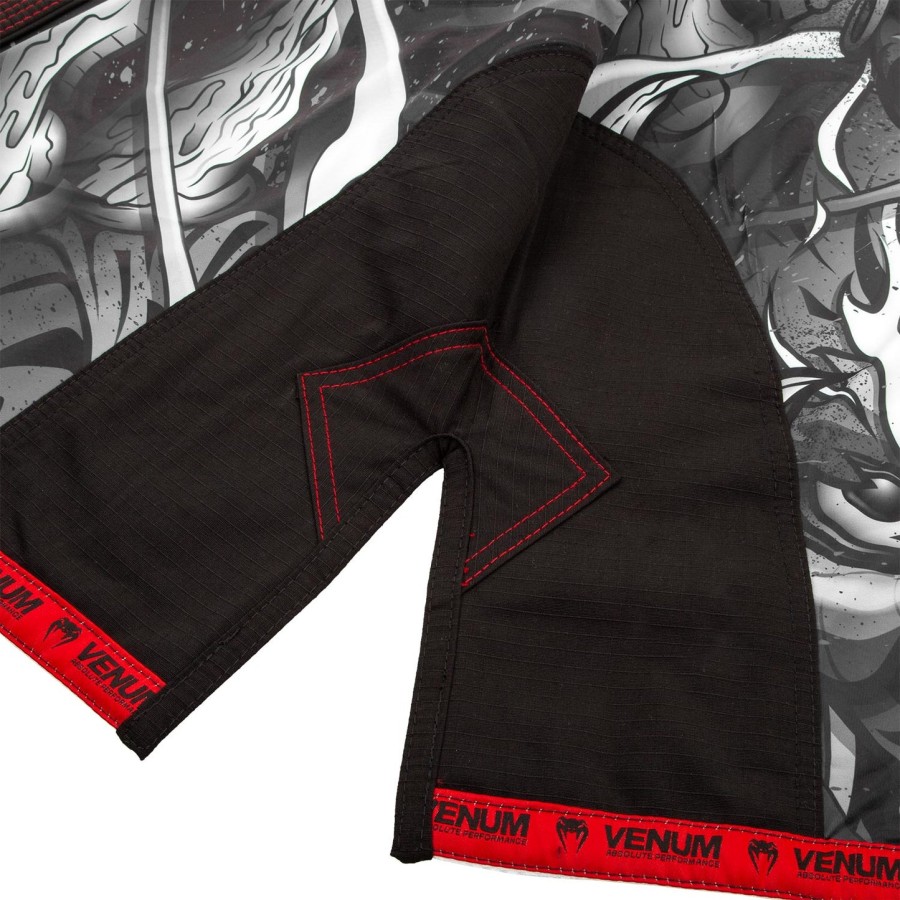 venum devil bjj gi - hvidsort - eksklusiv