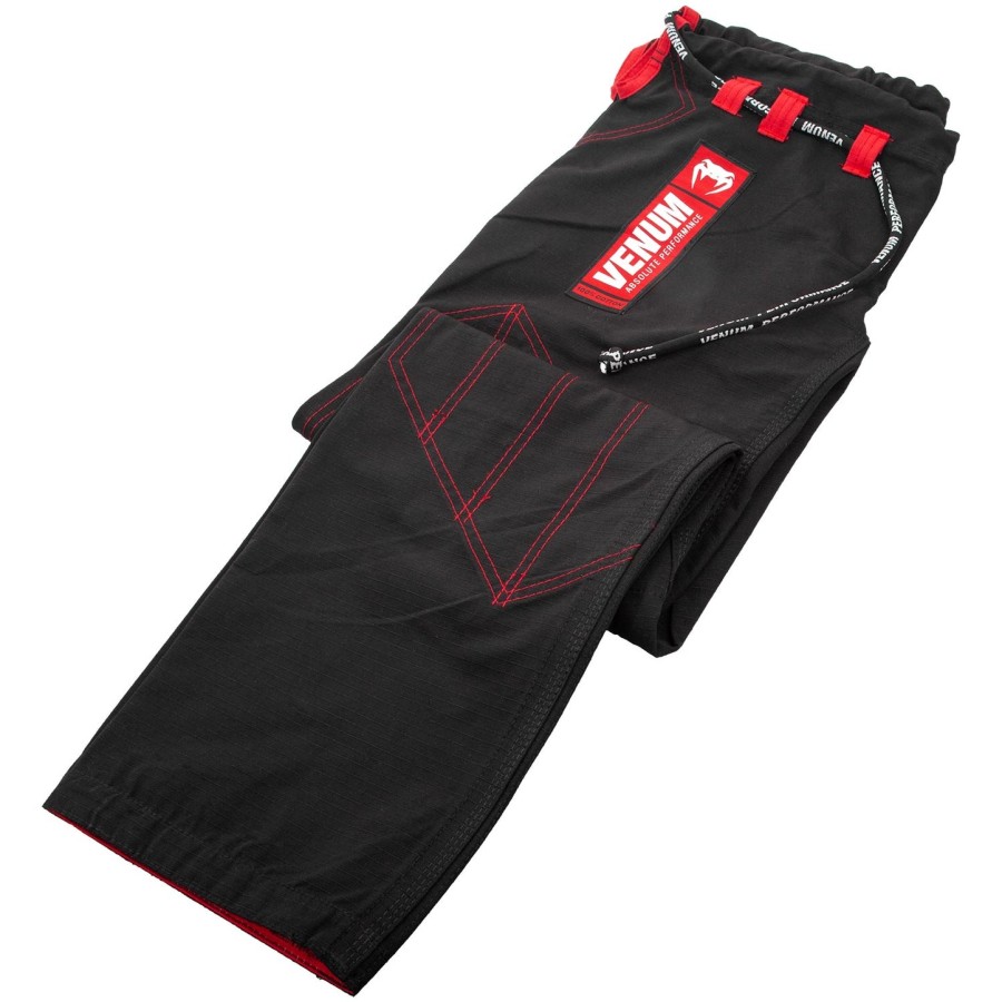 venum devil bjj gi - hvidsort - eksklusiv