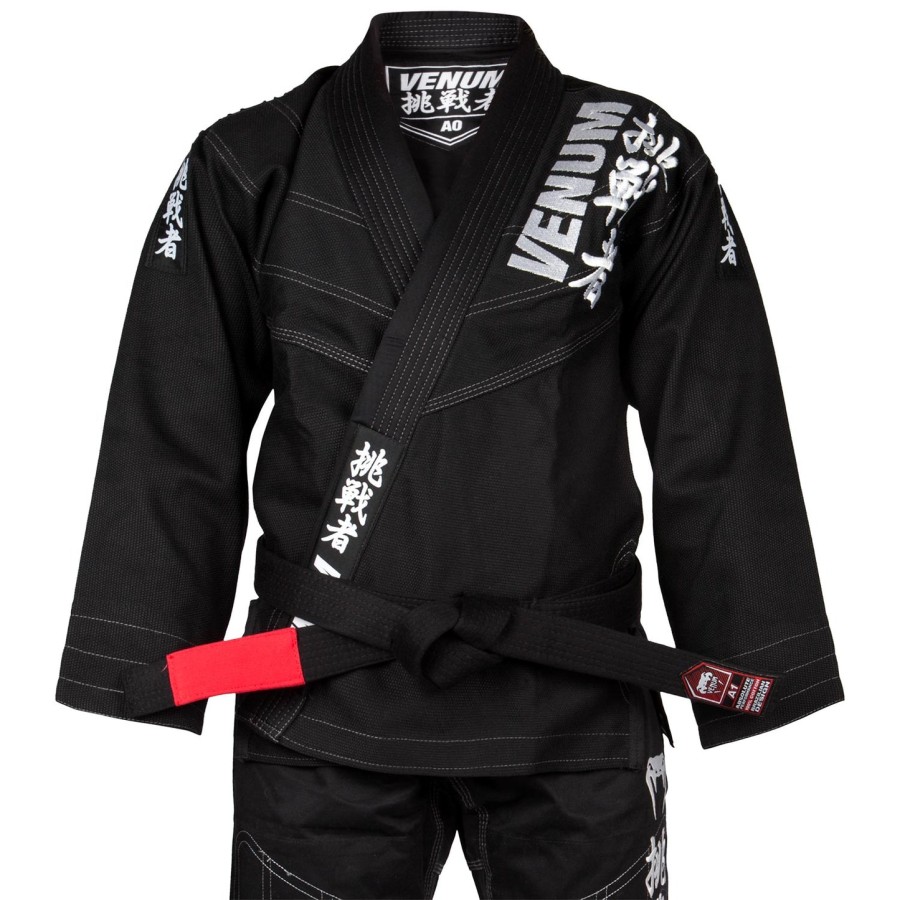 venum challenger 4.0 bjj gi - taske inkluderet - sort