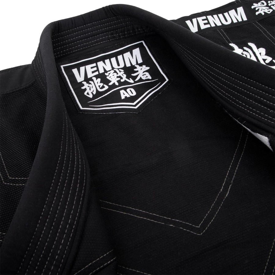 venum challenger 4.0 bjj gi - taske inkluderet - sort