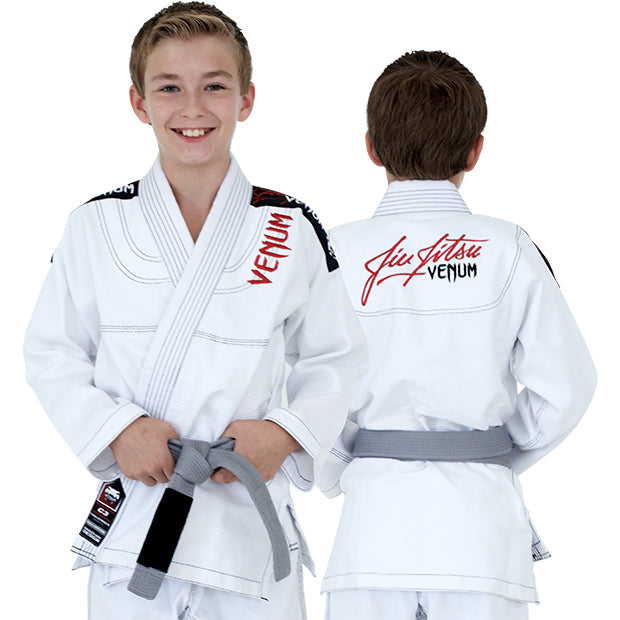 venum challenger 2.0 kids bjj gi - hvid
