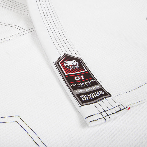 venum challenger 2.0 kids bjj gi - hvid