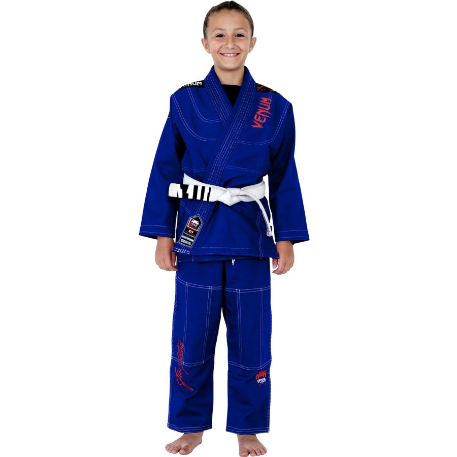 venum challenger 2.0 kids bjj gi - kongeblå