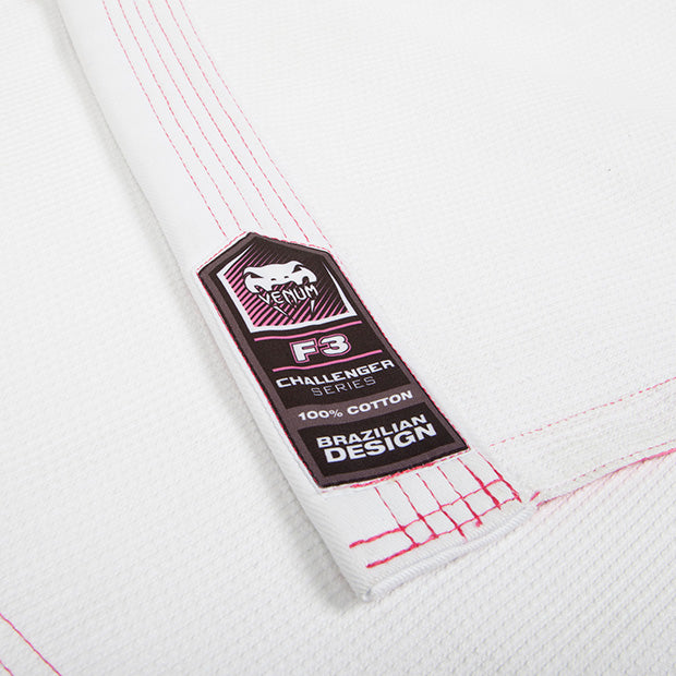 venum challenger 2.0 kvinder bjj gi - hvid