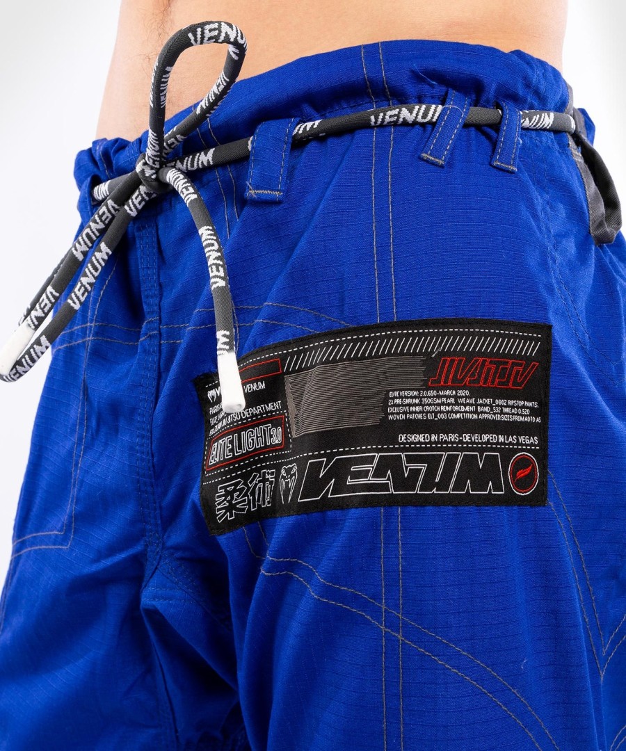 venum elite light 3.0 bjj gi - blå