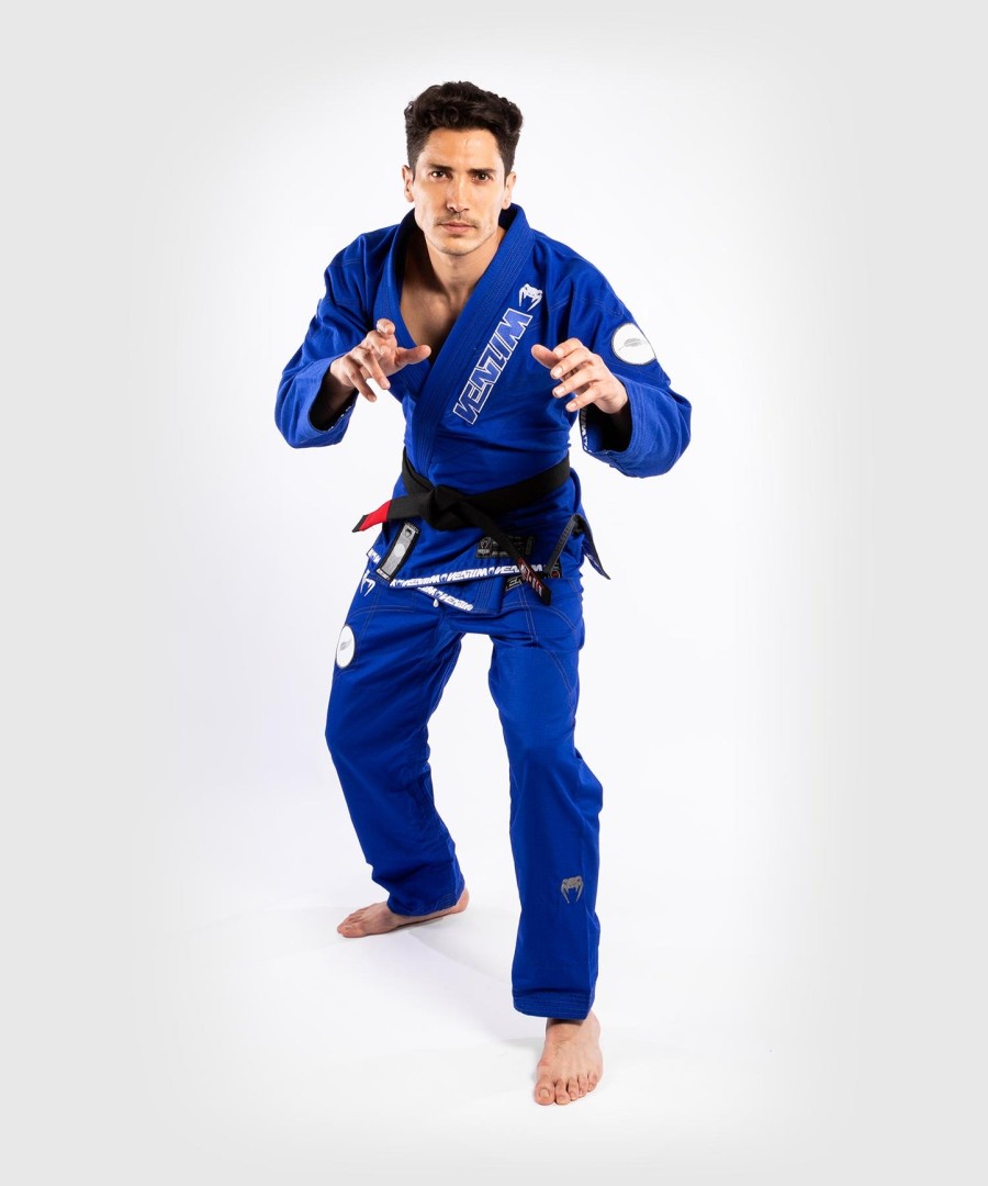 venum elite light 3.0 bjj gi - blå