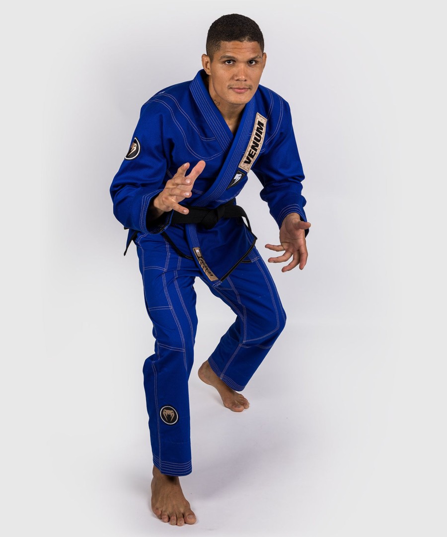 venum elite 4.0 brazilian jiu jitsu gi- blå