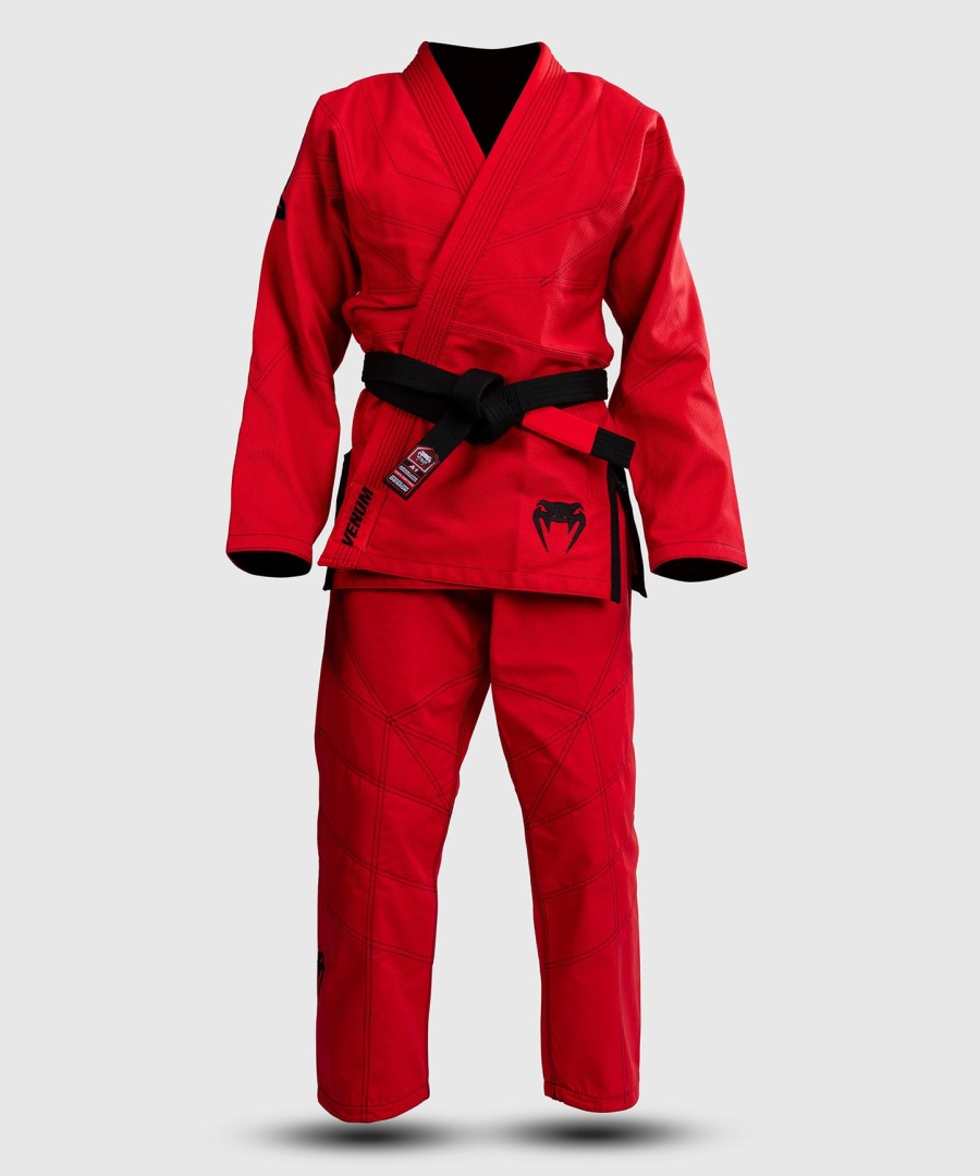 venum challenger xt bjj gi - ildrød