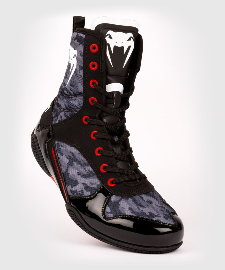 venum elite boksesko – mørk camo