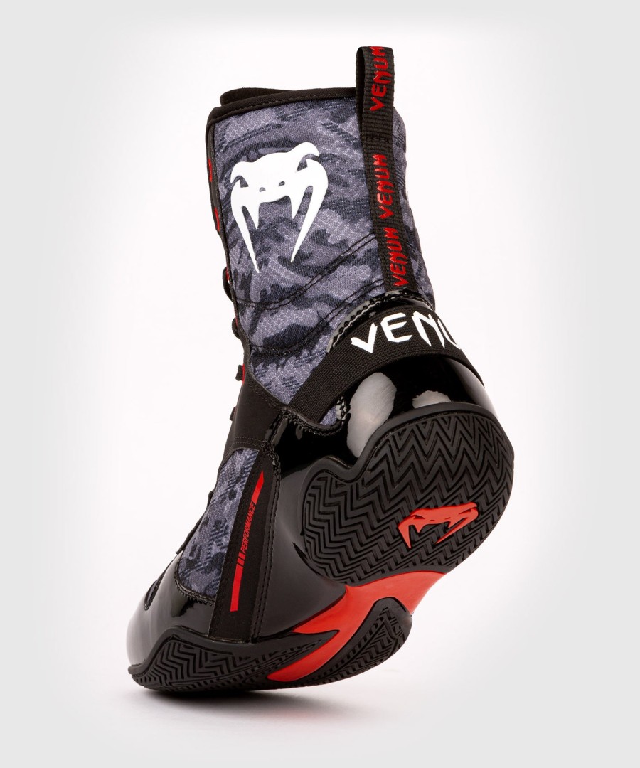 venum elite boksesko – mørk camo