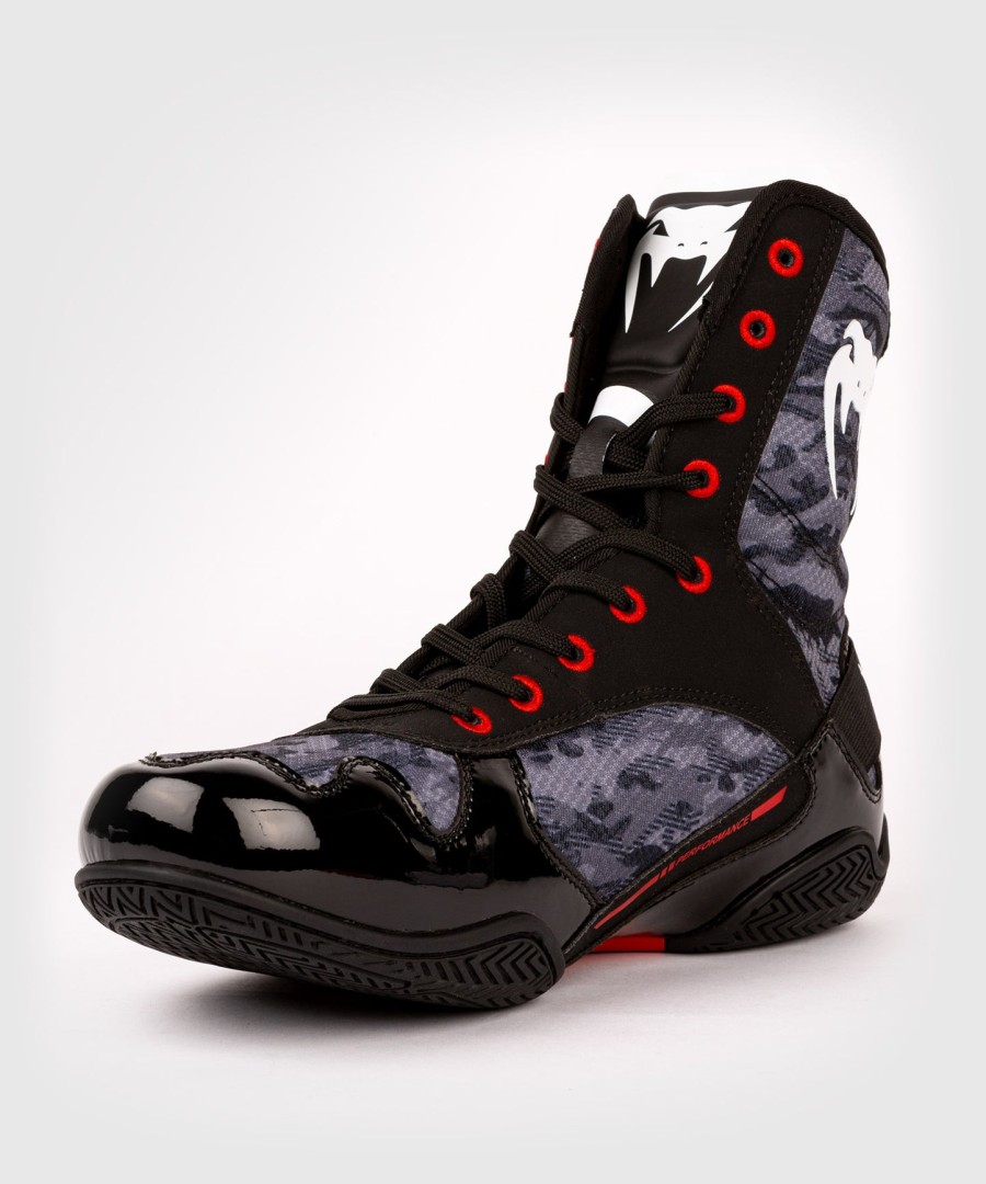 venum elite boksesko – mørk camo