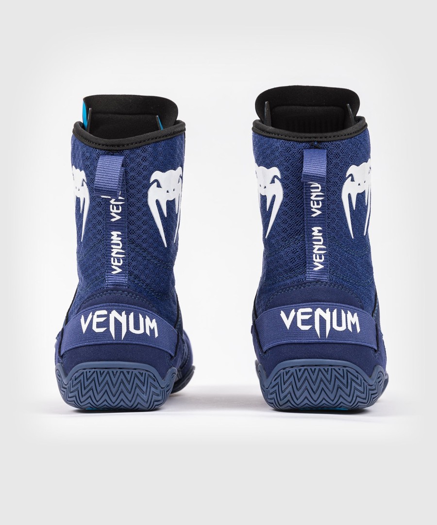 venum x top rank original boksesko - marineblå