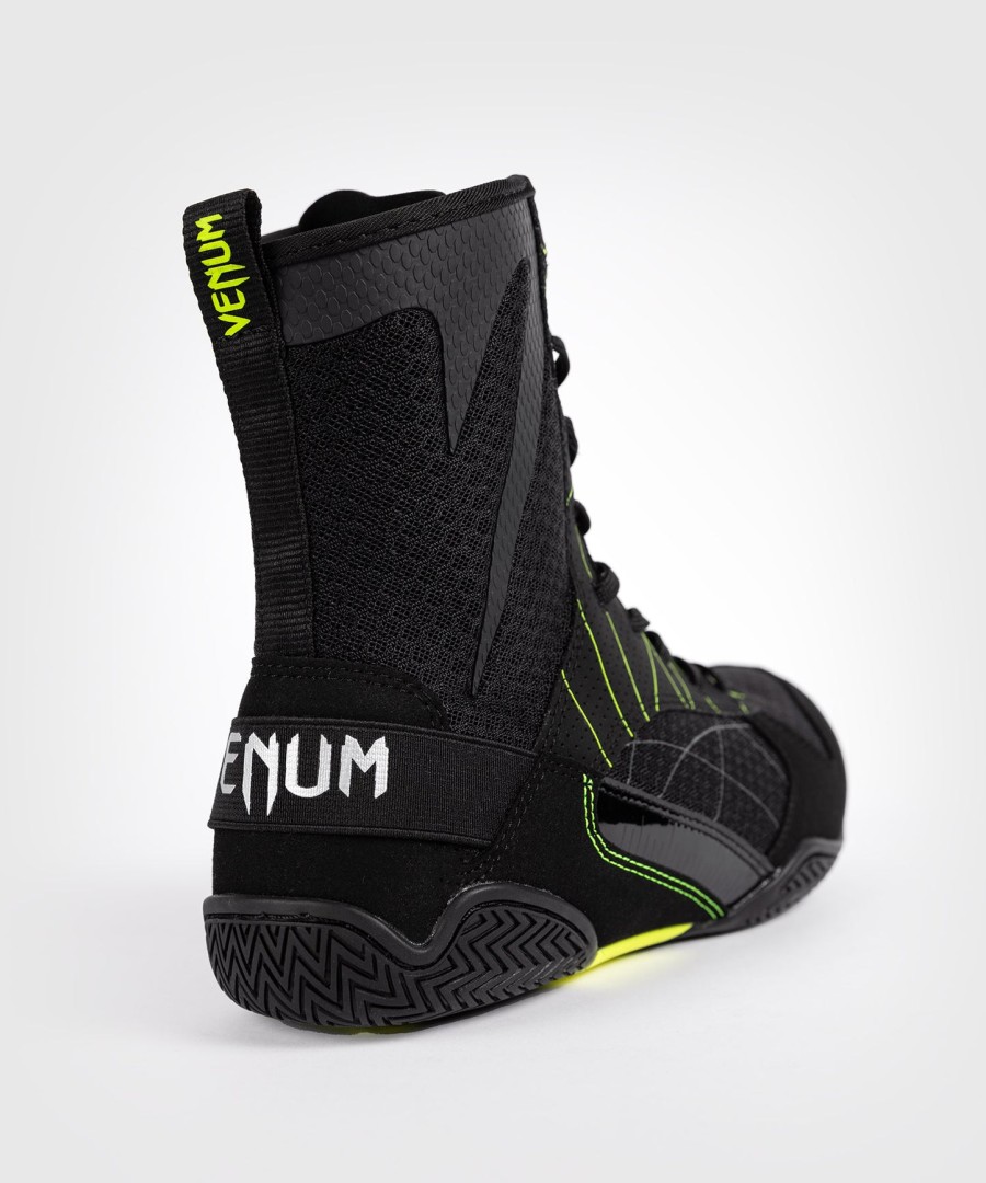 venum training camp 4.0 boksesko - sortneongrøn