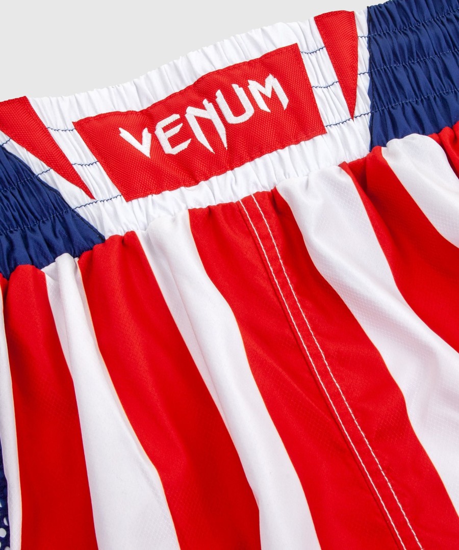 venum elite bokseshorts - usa - rødhvid-blå - eksklusiv