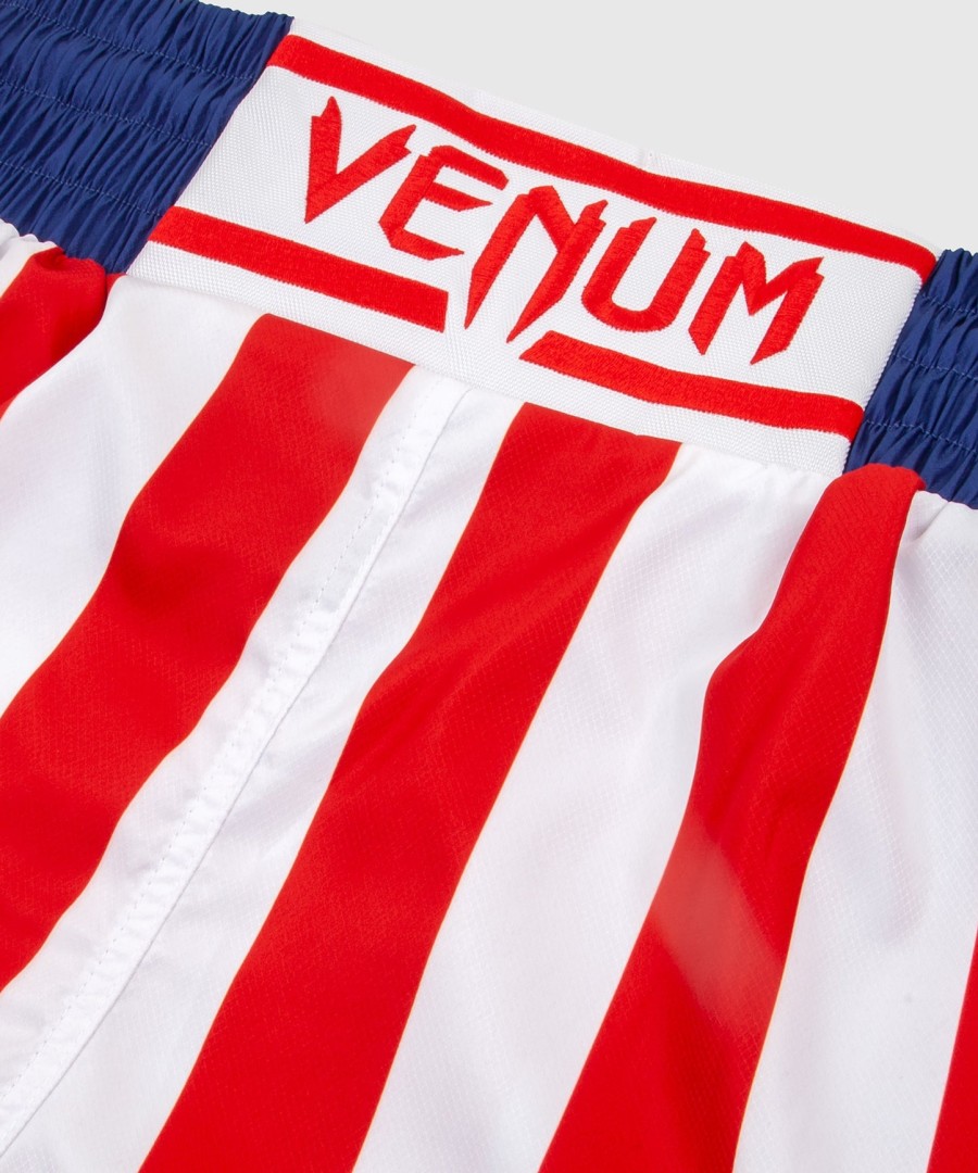 venum elite bokseshorts - usa - rødhvid-blå - eksklusiv