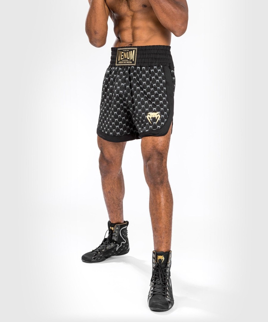 venum monogram bokseshorts - sort