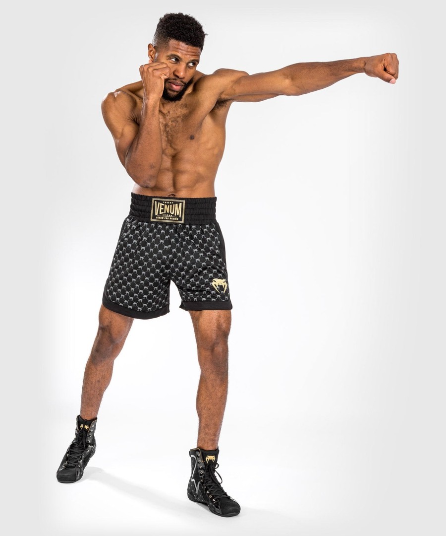 venum monogram bokseshorts - sort