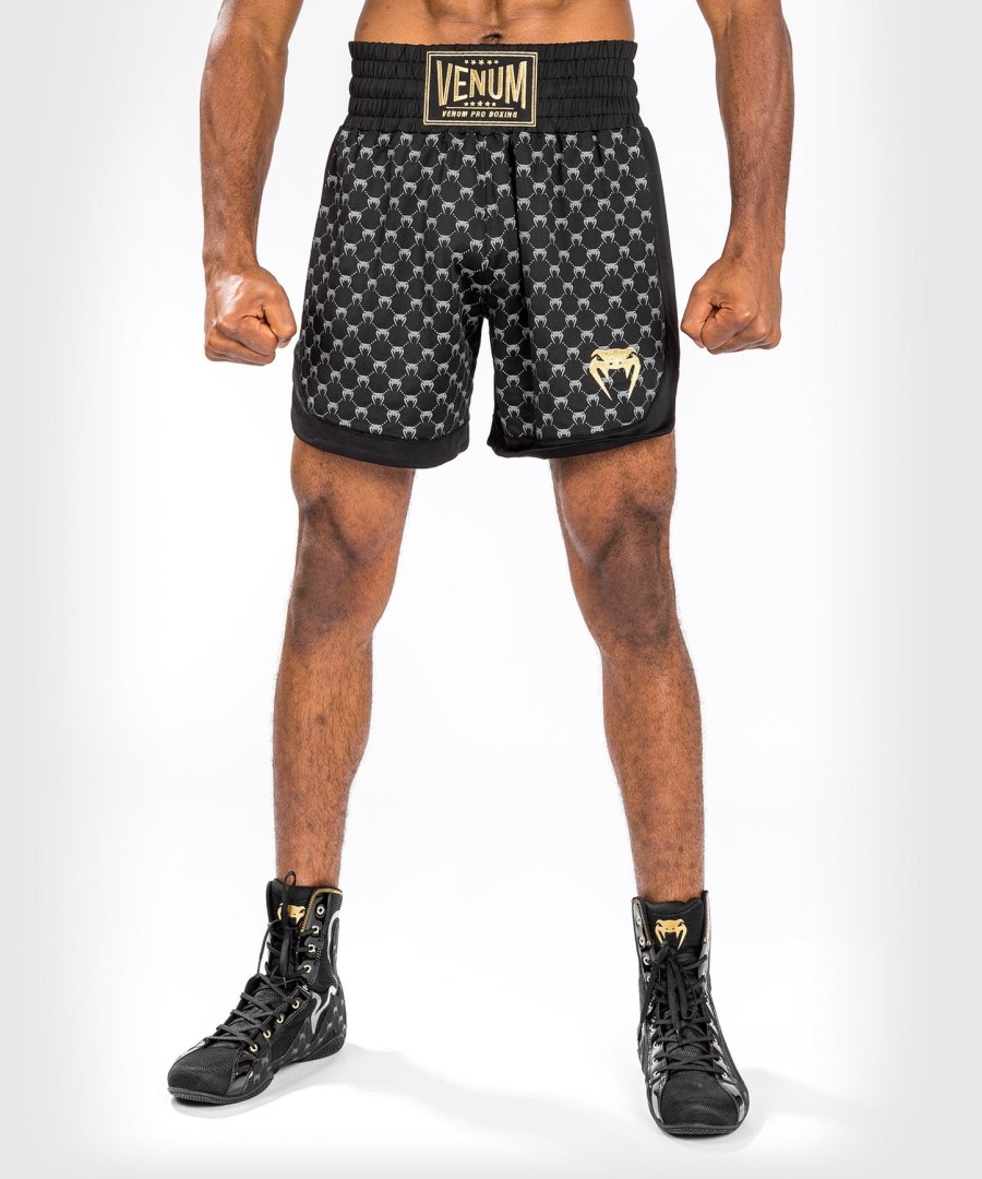 venum monogram bokseshorts - sort