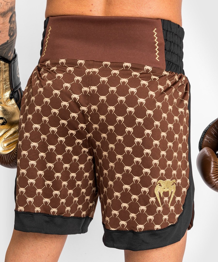venum monogram bokseshorts - sortbrun