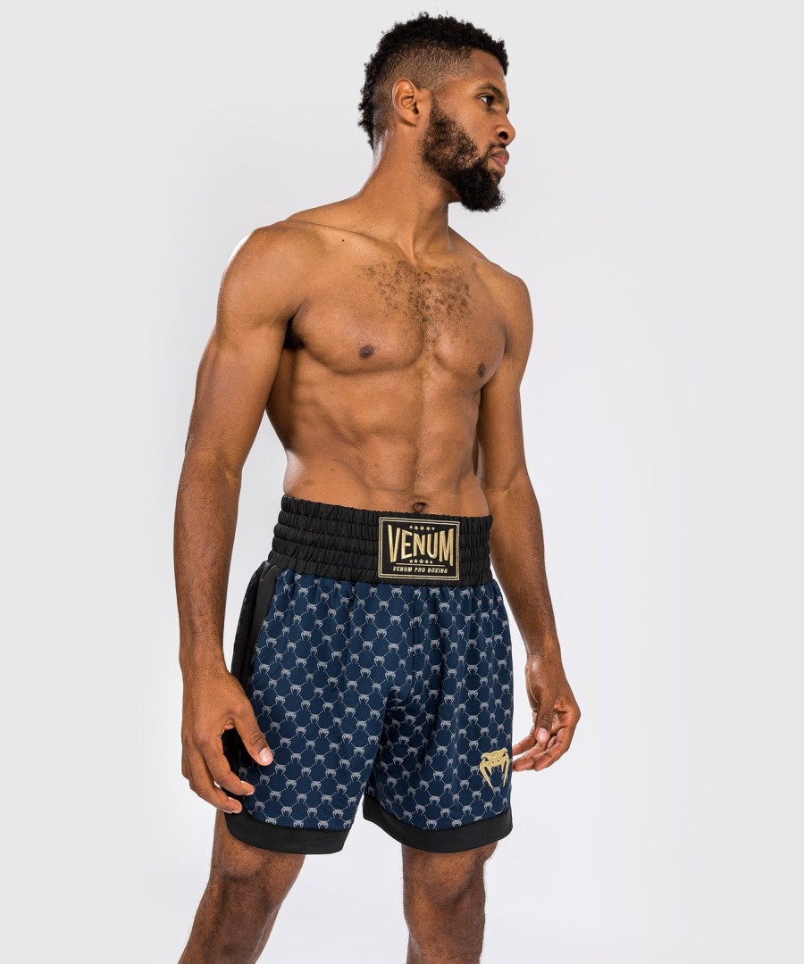 venum monogram bokseshorts - sortmarineblå