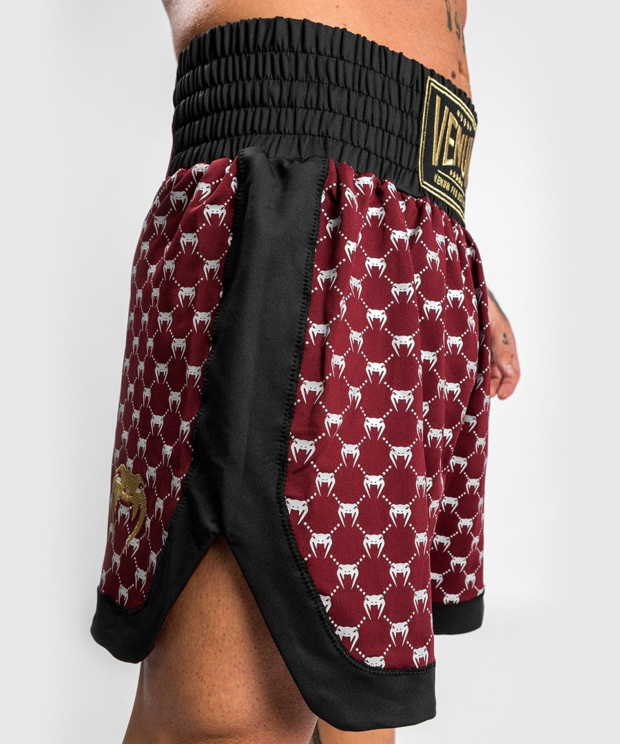 venum monogram bokseshorts - sortbordeauxrød