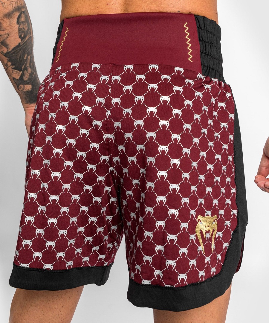 venum monogram bokseshorts - sortbordeauxrød