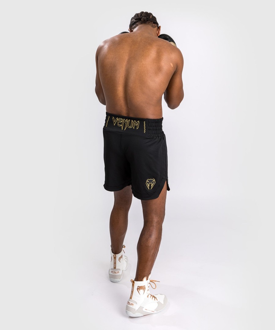 venum classic bokseshorts - sortguld