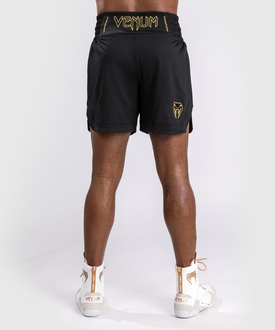 venum classic bokseshorts - sortguld