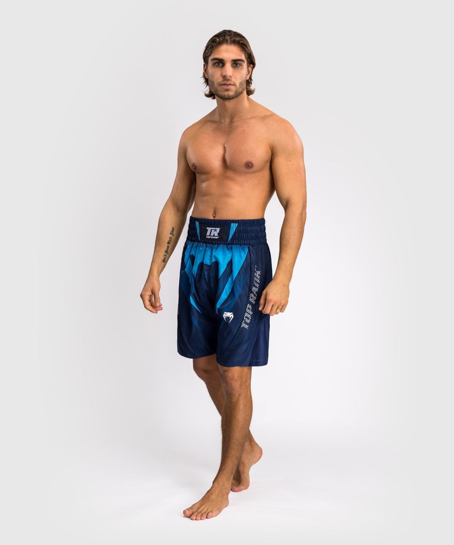 venum x top rank original herre bokseshorts - marineblå