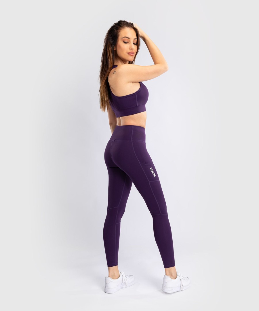 venum essential women medium impact sports-bh - dyb lilla