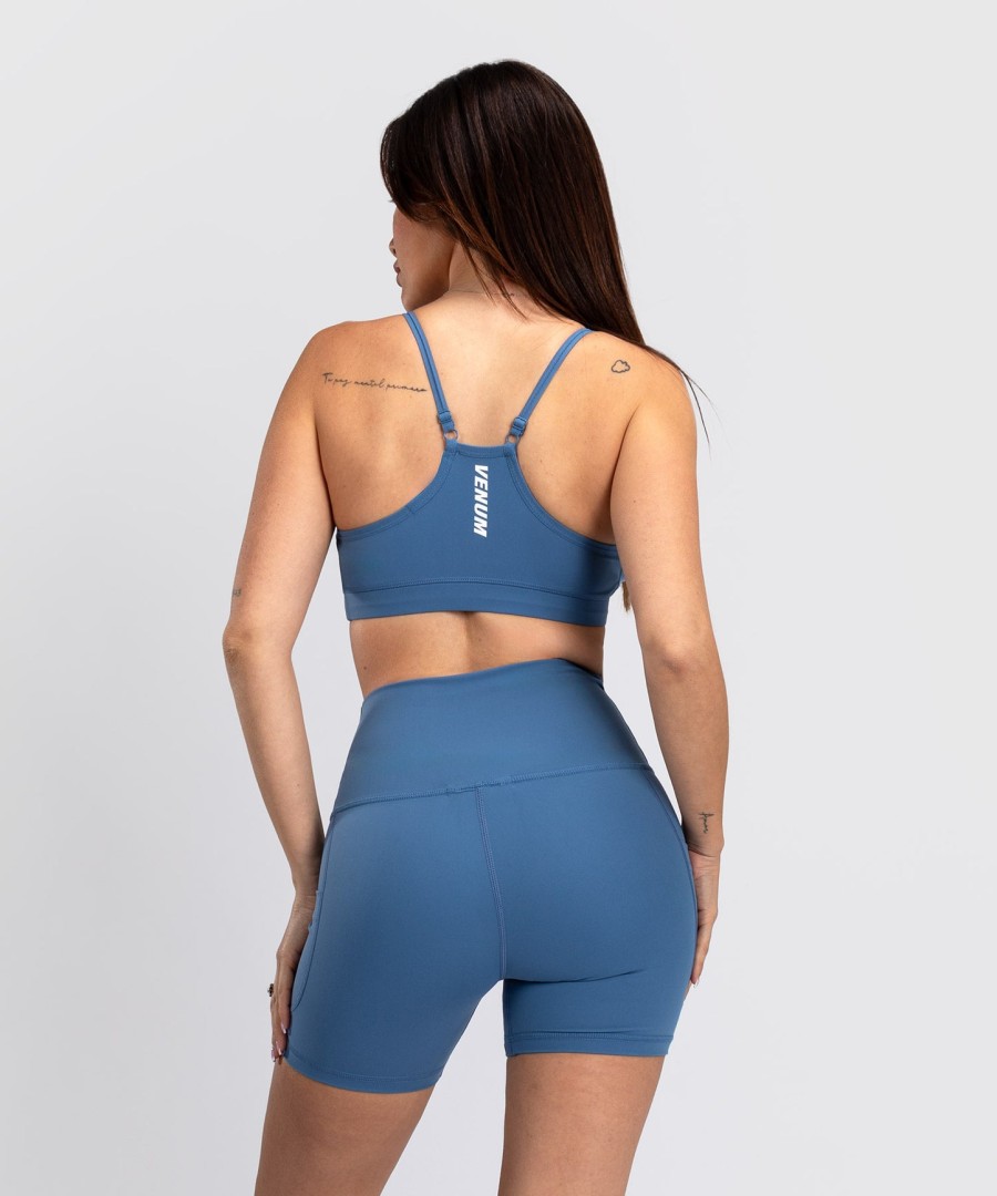 venum essential women low impact sports-bh - stormblå
