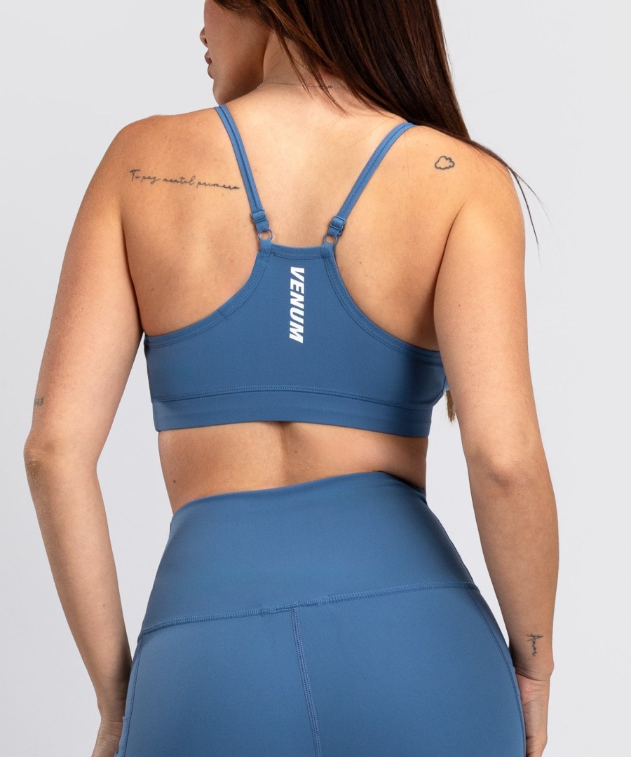 venum essential women low impact sports-bh - stormblå