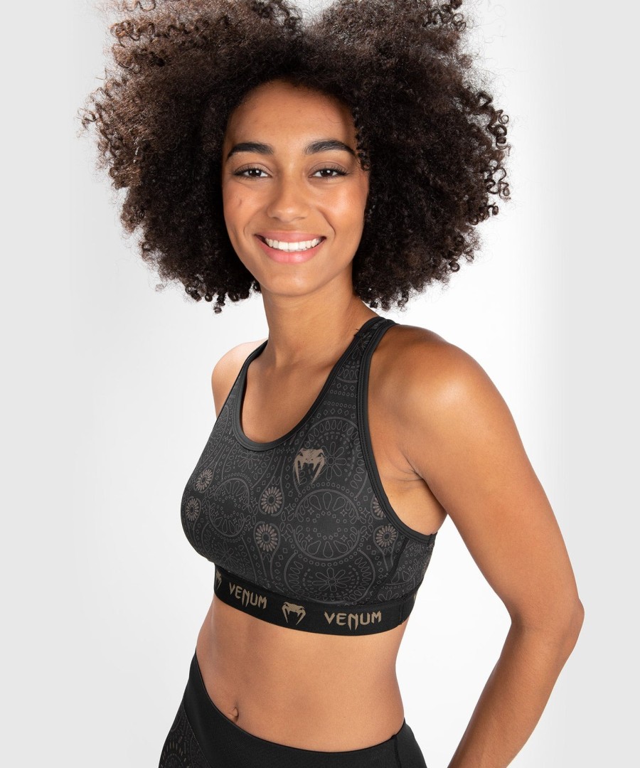 venum dame santa muerte dark side - sports-bh - sortbrun