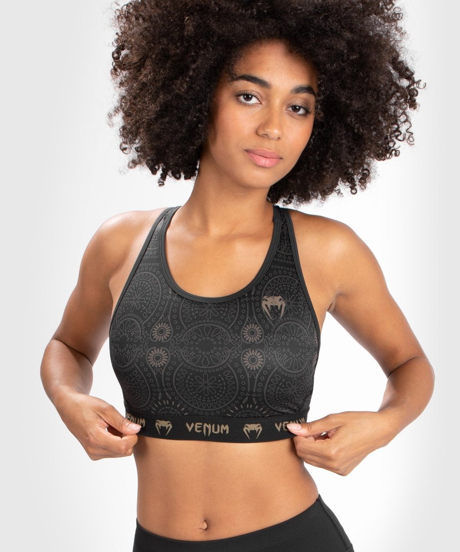 venum dame santa muerte dark side - sports-bh - sortbrun