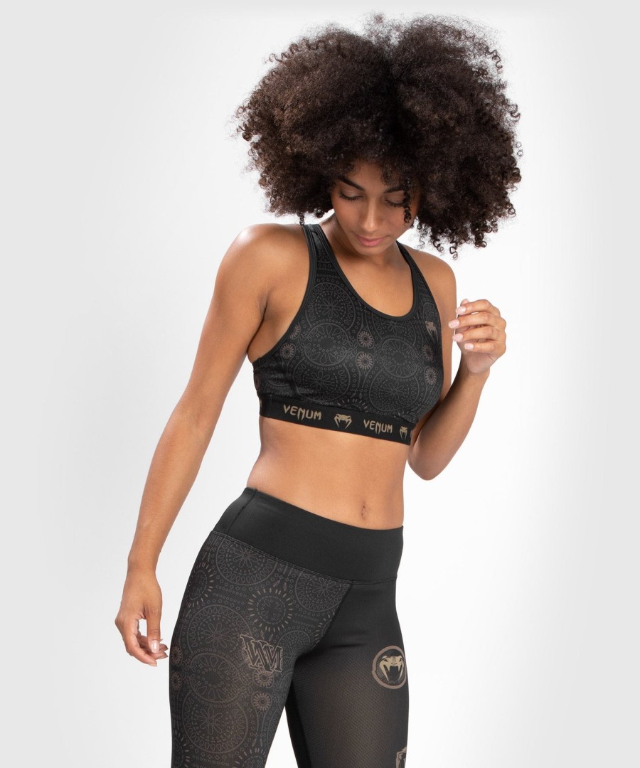 venum dame santa muerte dark side - sports-bh - sortbrun