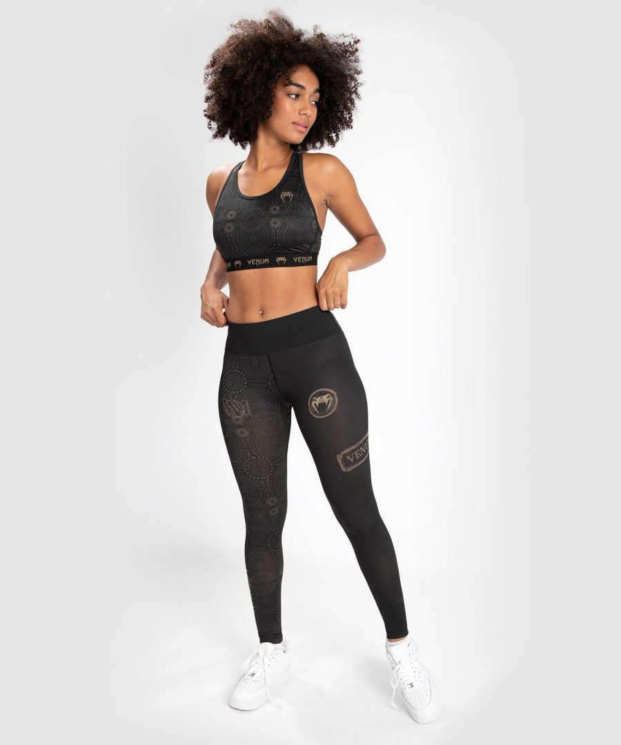 venum dame santa muerte dark side - sports-bh - sortbrun