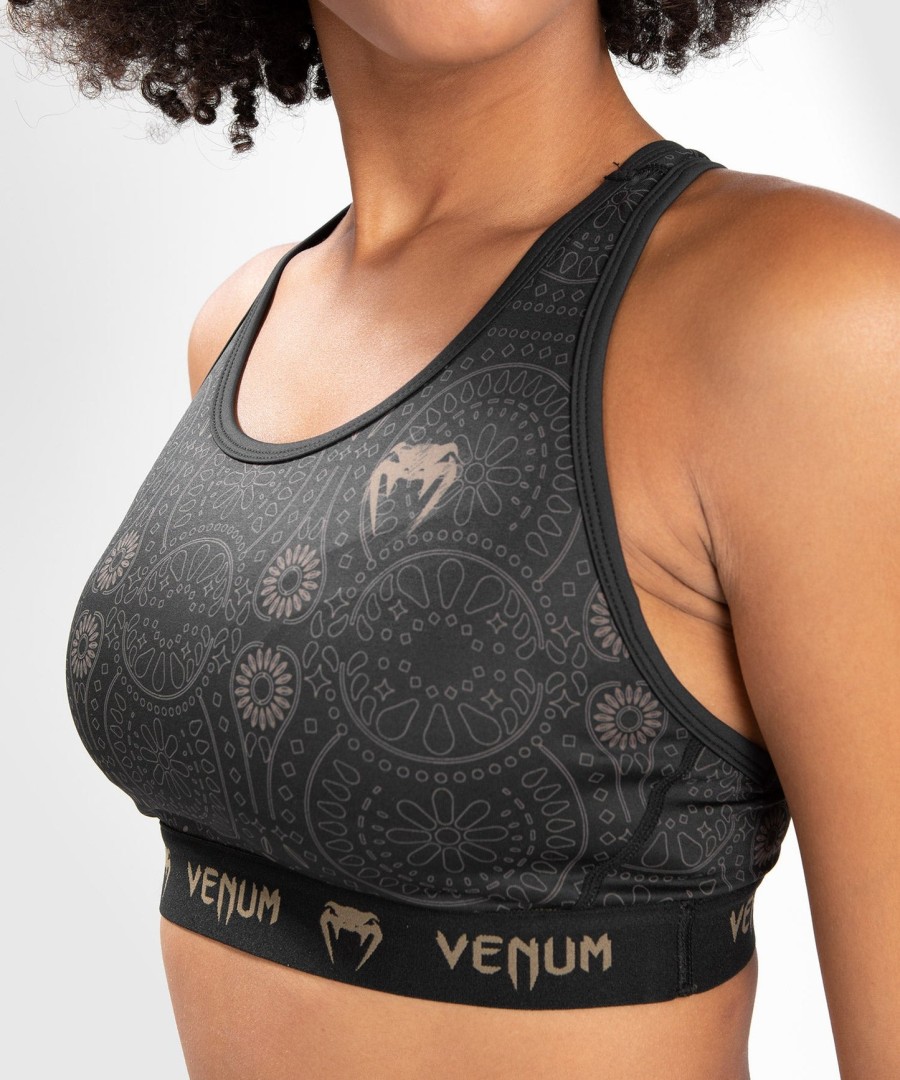 venum dame santa muerte dark side - sports-bh - sortbrun