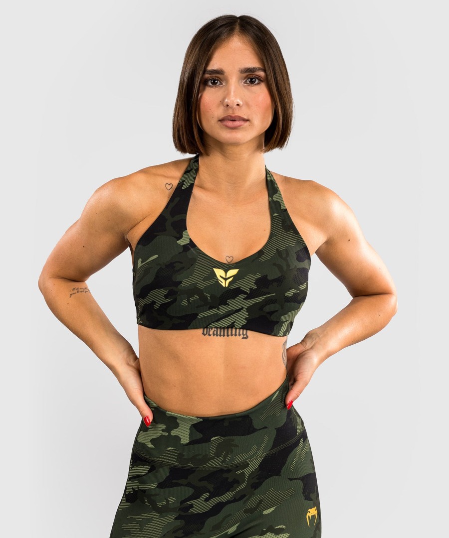 venum x sophia rose sports-bh til kvinder - forest camo
