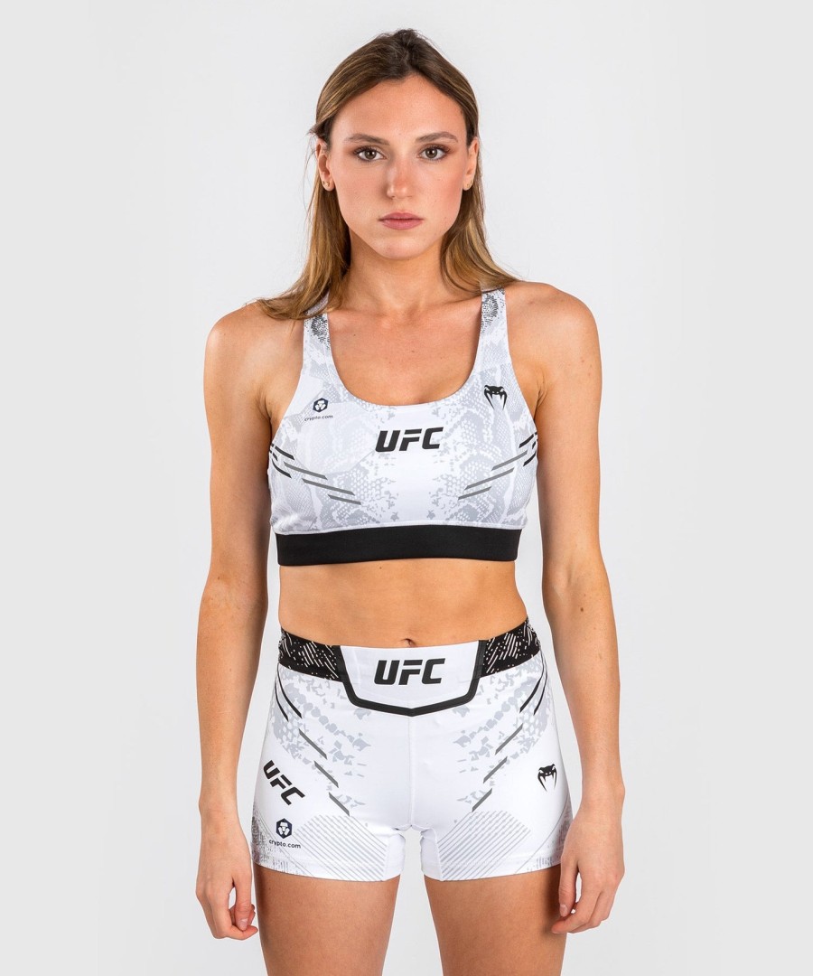 ufc adrenaline by venum authentic fight night sports-bh til kvinder - hvid