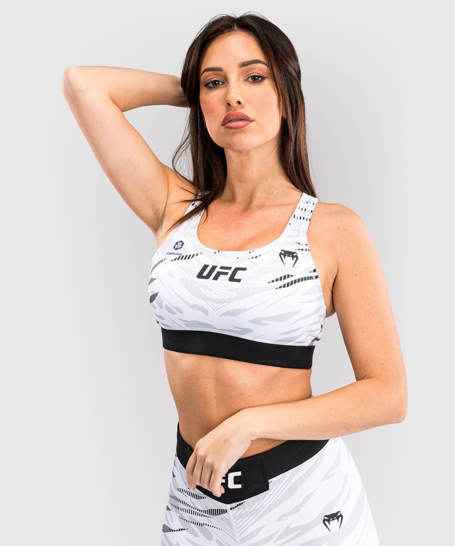 ufc fusion af venum authentic fight night sports-bh til kvinder - hvid