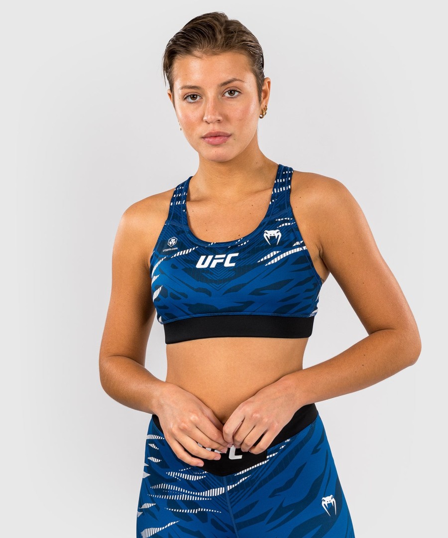 ufc fusion by venum authentic fight night sports-bh til kvinder - blå