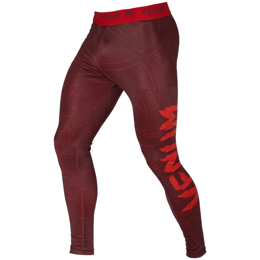 venum nightcrawler kompressionstights - rød