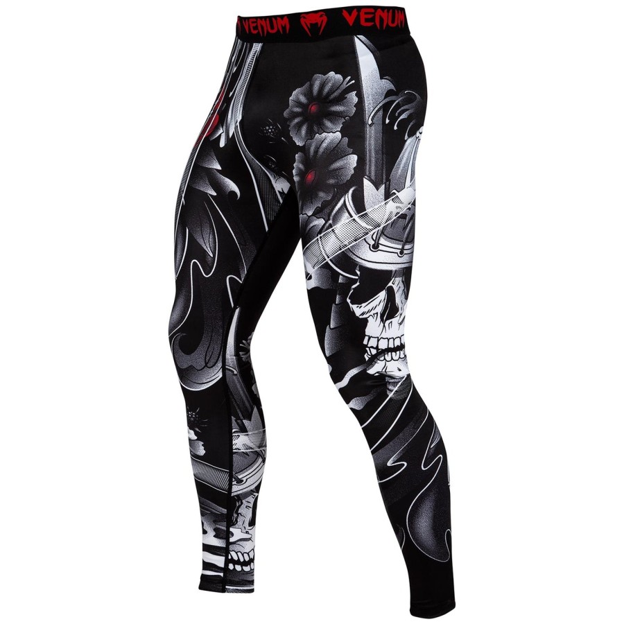 venum samurai skull kompressionstights - sort