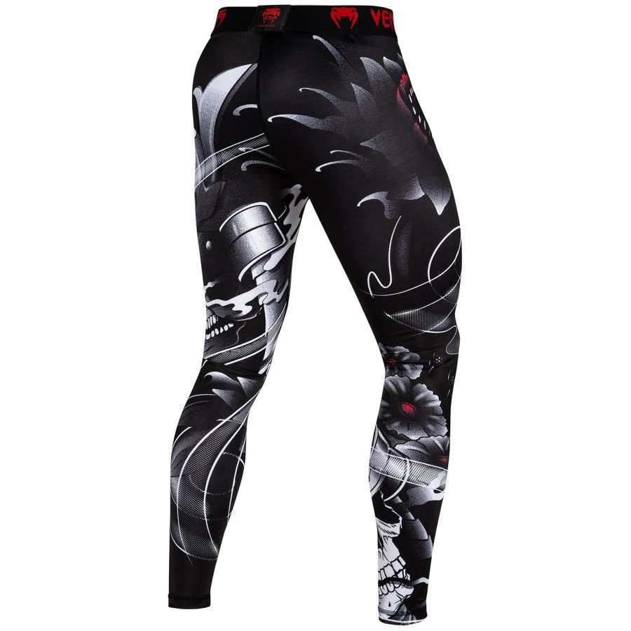 venum samurai skull kompressionstights - sort