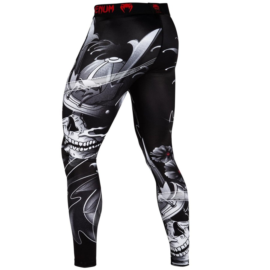 venum samurai skull kompressionstights - sort
