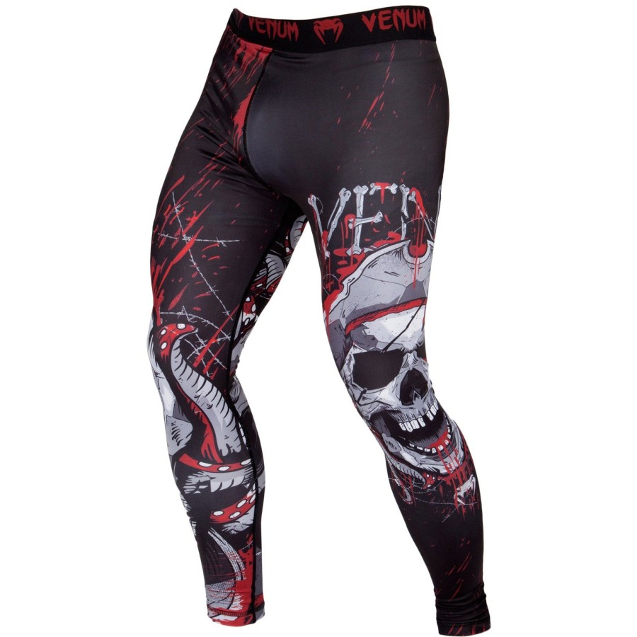 venum pirate 3.0 kompressionstights - sortrød