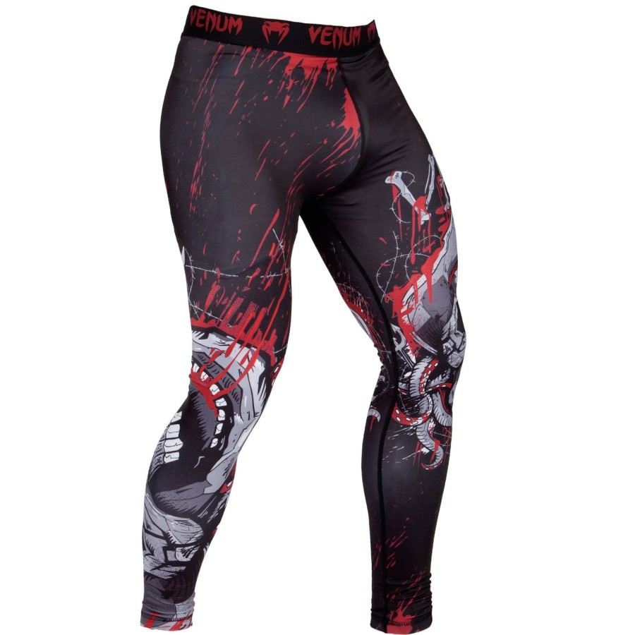 venum pirate 3.0 kompressionstights - sortrød