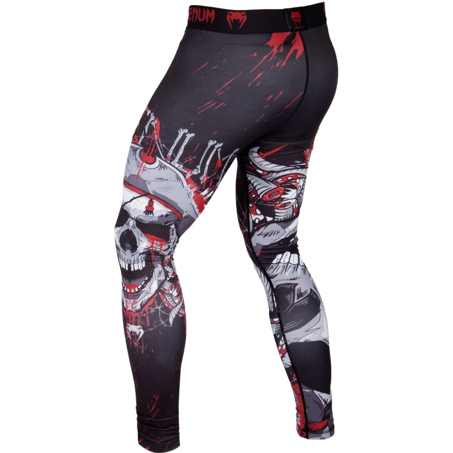 venum pirate 3.0 kompressionstights - sortrød