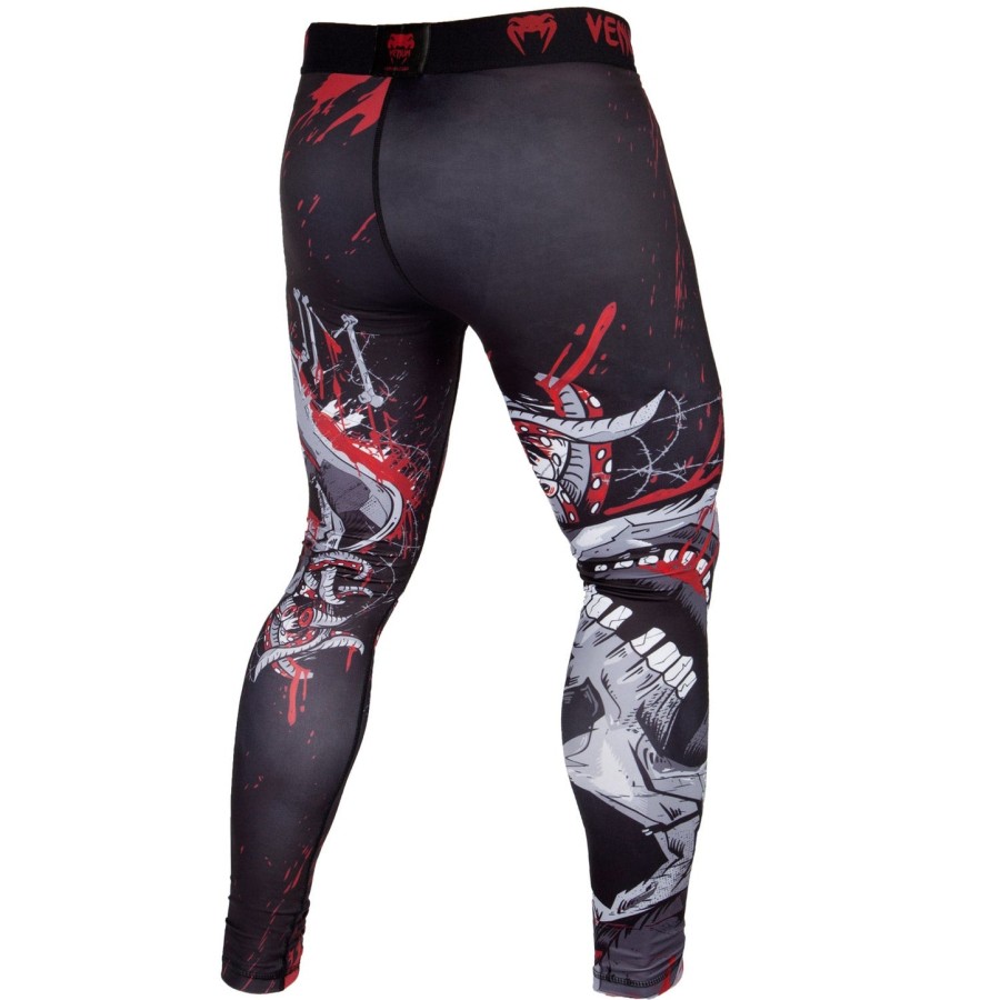 venum pirate 3.0 kompressionstights - sortrød